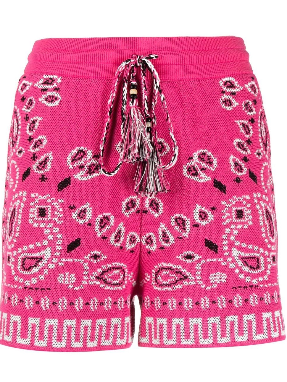 Cheap Women bandana-print shorts Alanui pique 0718